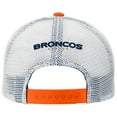 thumbnail image 3 of Youth Outerstuff Orange Denver Broncos Core Lockup Trucker Adjustable Hat, 3 of 3