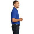 thumbnail image 3 of Port Authority Core Classic Pique Polo-M (True Royal), 3 of 6
