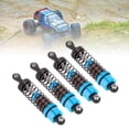 thumbnail image 1 of 4PCS RC Shock Absorbers, Aluminum Alloy Hydraulic Oil Damping System for 1/10 Scale RC Cars, with Easy Installation, RC Dampers for Enhanced Stability and Control, 1 of 7