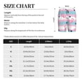 thumbnail image 5 of Wukai Flamingo1 Men’s Short Pajama Pants With Pockets Soft Sleep Pj Shorts for Men-3X-Large, 5 of 6