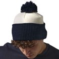 thumbnail image 2 of Beechfield Snowstar Two Tone Beanie, 2 of 2