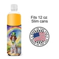 thumbnail image 4 of Carolines Treasures  12 oz Unisex Brittany Spaniel St Patricks Day Hugger for Ultra Slim Cans, 4 of 5