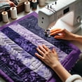 thumbnail image 2 of Soimoi Jelly Roll Fabrics for Quilting 40 Strip 2.5" Cotton Strips Bundles, Perfect Quilting Fabric for Craft Project, Precut Quilt Fabirc, Cotton Strips for Home Decor, Rugs - Tonal Violet Florals, 2 of 9