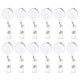 thumbnail image 2 of Juego de 12 insignias de identificación retráctiles con cinturón para llavero de tarjeta Blanco, 2 of 7