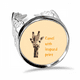 thumbnail image 1 of Jirafa africana tropical animal Anillo de compromiso de boda de amor ajustable Unbranded M, 1 of 3
