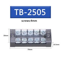 Fixed Terminal Blocks Interconnect Terminal 5 Piece