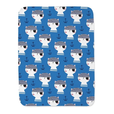 Pirate Cat Pattern Blanket -Image by Shutterstock,