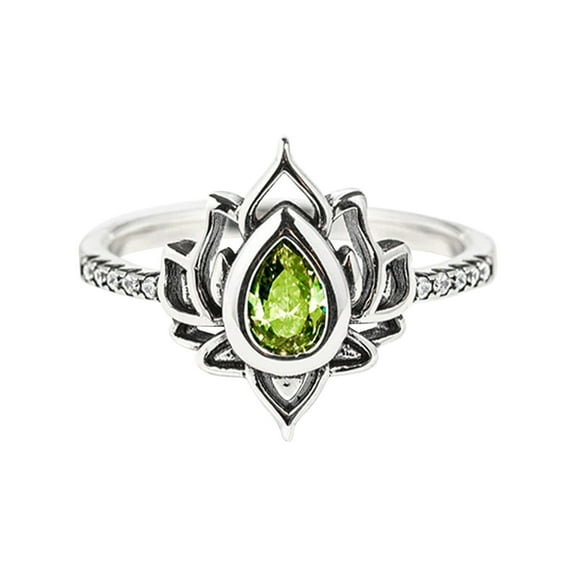 Clearance Under 5$! Unisex Stainless Steel Crystal Ring For Men And Women Fashion Couple Ring Last-Minute Gift Rings,