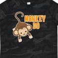 thumbnail image 4 of Inktastic Monkey Do with Monkey Boys or Girls Toddler T-Shirt, 4 of 5