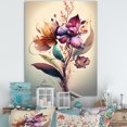 thumbnail image 2 of Designart Orchid Floral Design I Canvas Wall Art, 2 of 5