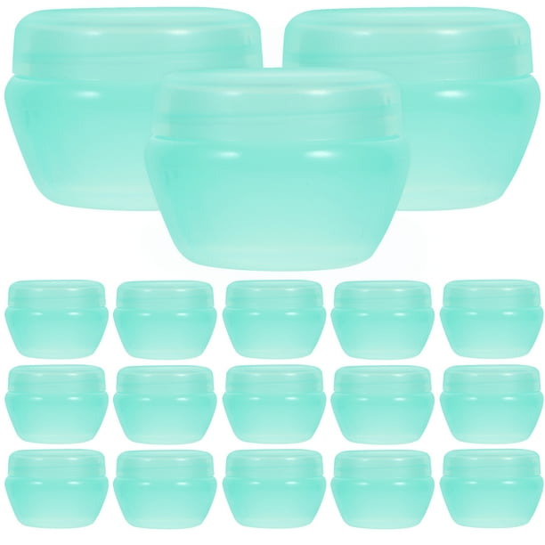 25pcs 10g Forma de hongos Crema de crema Loción de viaje Lociones Contenedores Embalaje Botellas