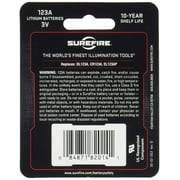 SUREFIRE CR123A Lithium 2-Pack Battery (SF2-BC)