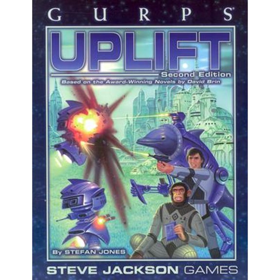 Pre-Owned Gurps Uplift (Paperback) by Stefan Jones, Steve Jackson Games