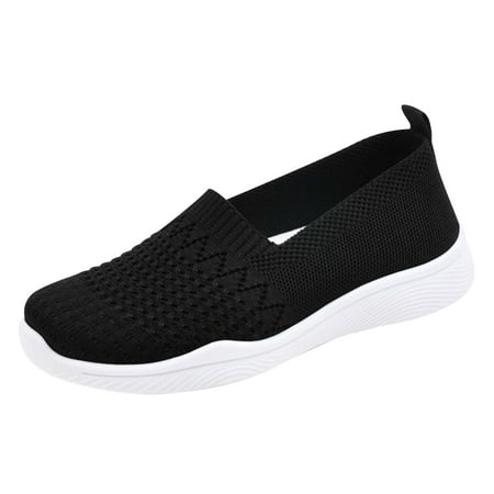 

KBKYBUYZ Breathable Fashion Comfortable Casual Slip On Sneakers Women Shoes Clearance