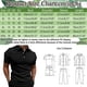 thumbnail image 5 of Gibobby Polo Casual para Hombre Polo de Ajuste clásico Polo de Ajuste clásico para Hombre(Blanco,G), 5 of 5