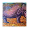 thumbnail image 3 of "Hippo Splendor Abstract" - Canvas, 3 of 25