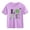 Purple, variant on St. Patrick's Day Shirt for Girls Kids Shamrock Graphic T-Shirt Cotton Short Sleeve Love Print Top,Size 4 T