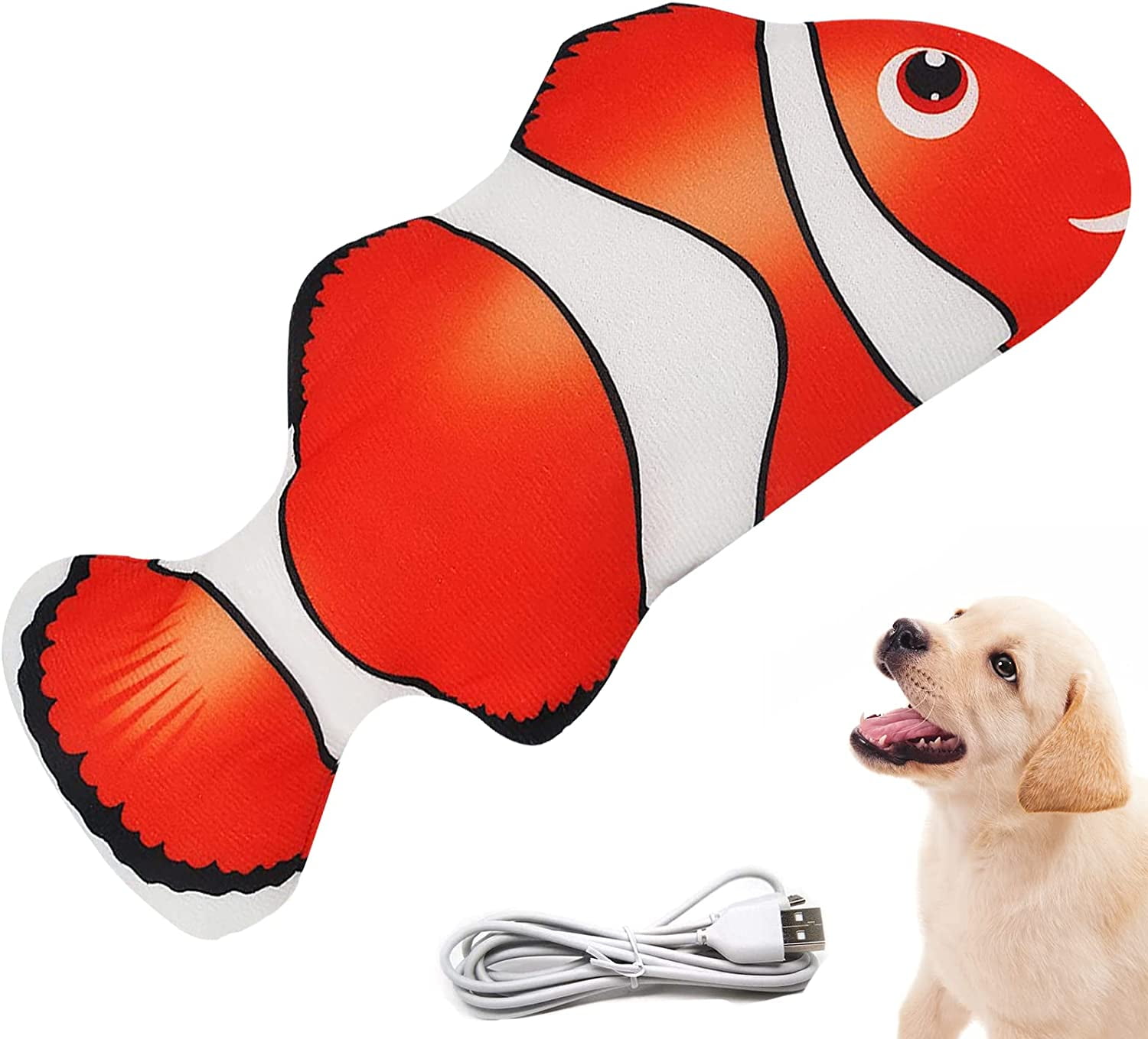 lifelike moving puppy