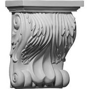 Ekena Millwork 8 3/4"W x 4 5/8"D x 11"H Forest Leaf Corbel