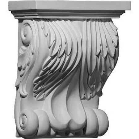Ekena Millwork 8 3/4"W x 4 5/8"D x 11"H Forest Leaf Corbel
