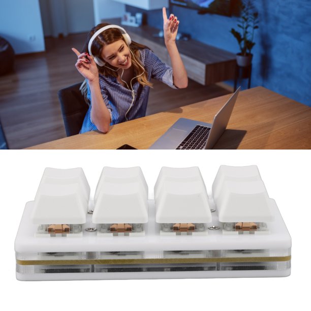 Custom Mechanical Keyboard, Hot Swappable 8 Key Keyboard Copy Paste For ...