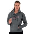 thumbnail image 3 of Hit Me Cupid Romantic Valentines Day Hoodie Sweatshirt Women Brisco Brands 5X, 3 of 6