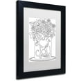 thumbnail image 2 of Trademark Fine Art "Fill Your Heart with Joy" Canvas Art by Jennifer Nilsson, White Matte, Black Frame, 2 of 4