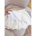 thumbnail image 4 of Women Solid‑Color Drawstring‑Waist Casual Skirt, Lightweight Spring‑Summer Daily Skirts, 4 of 10