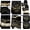 Black, variant on 2026 New 8Pcs Green Marble Kitchen Set, Absorbent Dish Towels, Heat Resistant Oven Mitts & Pot Holders for Cooking and Baking