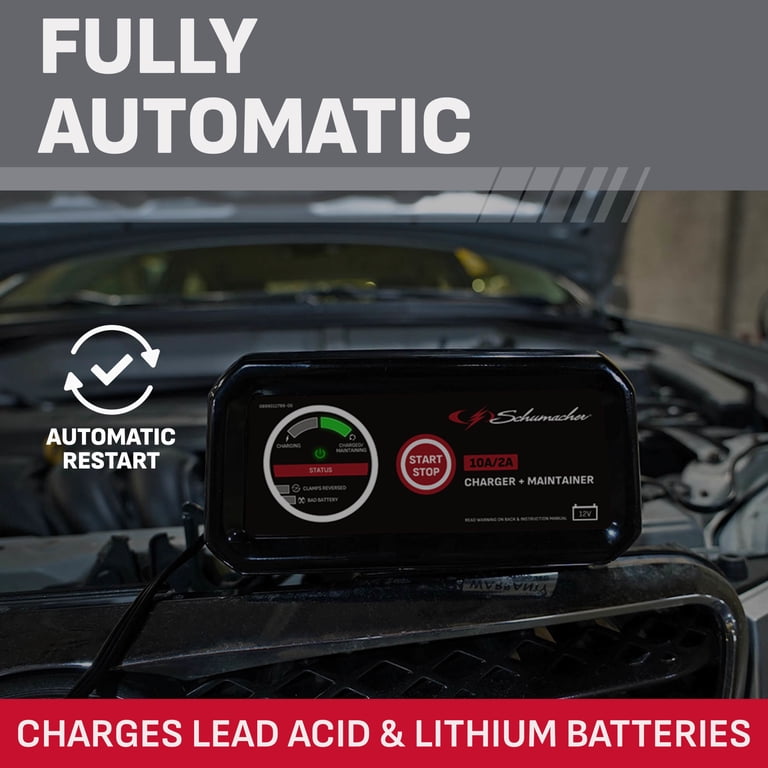 Schumacher Electric SC1282 10A Battery Charger and Maintainer photo 3