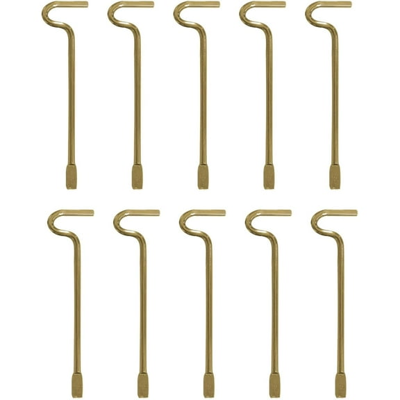 Interior Door Key for Bedroom Door, Bathroom Door Key Pin for Door Knob Lock - 10 Pack
