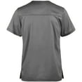 thumbnail image 2 of Panda Uniform by HeedFit V-Neck Single Pocket Scrub Top – Charcoal, 5XL, 2 of 4