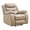 Beige, variant on Mjkone Double Recliner Loveseat, Manual Reclining Sofa, 2 Seater Recliner with Cup Holders & Storage, Home Theater Seating for Living Room, Beige