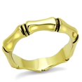 thumbnail image 1 of Women Gold Brass Ring with Epoxy in Jet - Size 7, 1 of 1