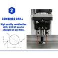 thumbnail image 6 of EQCOTWEA Pneumatic Hinge Machine Woodworking Hinge Boring Drill Press Machine Wood Hole Puncher 3Z-48-6, 6 of 17