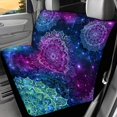 thumbnail image 2 of Chririnla Galaxy Mandala Rear Bench Seat Covers for SUV, 2 Piece Non-Slip Water Resistant Back Seat Covers Durable Dirt Proof Full Wrap Seat Protectors for Car and Truck, 2 of 7