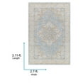 thumbnail image 5 of Livabliss Area Rugs for Living Room, 3x4 Avant Garde Traditional Taupe Rug, Bedroom Dining Room Home Decor Stain Resistant Carpet (2'7" x 3'11"), 5 of 5