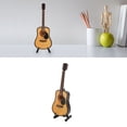 thumbnail image 4 of Mini Guitar Model, Miniature Guitar Model 5.1 Inch Cute With Stand For Cafe, 4 of 8