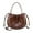Cognac, variant on MKF Collection Verena Tote Bag Women's Crossbody Bag Handbag Purse by Mia K