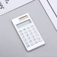 thumbnail image 1 of Calculadora portátil, calculadora solar portátil, calculadora simple para estudiantes, calculadora de mayor durabilidad, 1 of 6