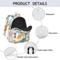 thumbnail image 4 of Cute Dinosaur Pattern Backpack for School,Cute School Bag,Schoolbag with Adjustable Shoulder Straps & Padded Back,15"x11.42"x5.5", 4 of 6