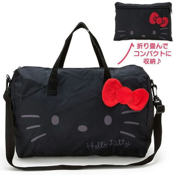 Sanrio Kuromi-Bolsa de equipaje plegable, Hello Kitty My Melody Cinnamoroll, portátil, de viaje, de gran capacidad