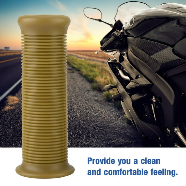 Puños De Manillar De Motocicleta, 1 Par De Puños De Manillar De Motocicleta De 25 Mm Y 28 Mm Puños Universales Para Pit Bike