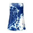 thumbnail image 4 of MIASHUI Blouse Tube Imprimée pour Femmes Vacances d'Été Décontractée Sans Bretelles, Bleu, P, 4 of 5