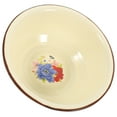 thumbnail image 4 of Old-fashioned Enamel Basin Multi-function Food Basin Retro Enamel Soup Bowl Enamel Noodle Bowl, 4 of 9