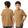 thumbnail image 2 of LAT Youth Short Sleeve Fine Jersey Tee, 100% Ring-Spun Cotton Breathable Kids T-Shirt (Vintage-Camo, XS), 2 of 7