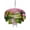 Pink, variant on Outdoor Tablecloths with Umbrella Hole & Zipper, Nature Pink Green Round Tablecloths 60 Inch, Spring Country Oil Painting Flower Tree Waterproof Table Cloth, Patio/Pool/Picnic Table Covers