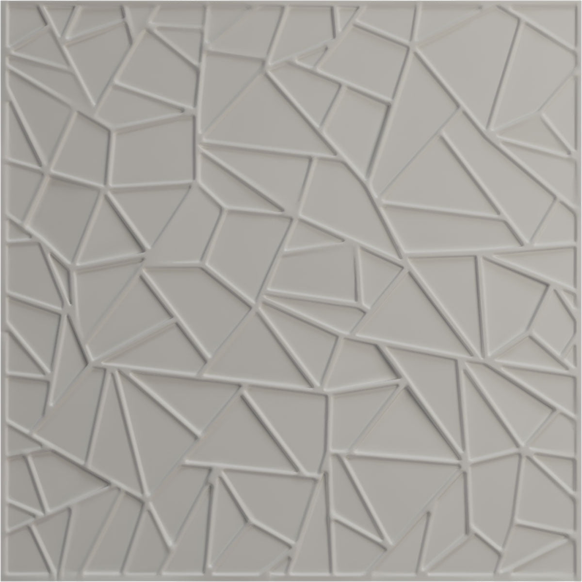 Ekena Millwork 19 5/8"W x 19 5/8"H Elwod EnduraWall Decorative 3D Wall Panel, UltraCover Satin Hunt Club Green (12-Pack for 32.04 Sq. Ft.)