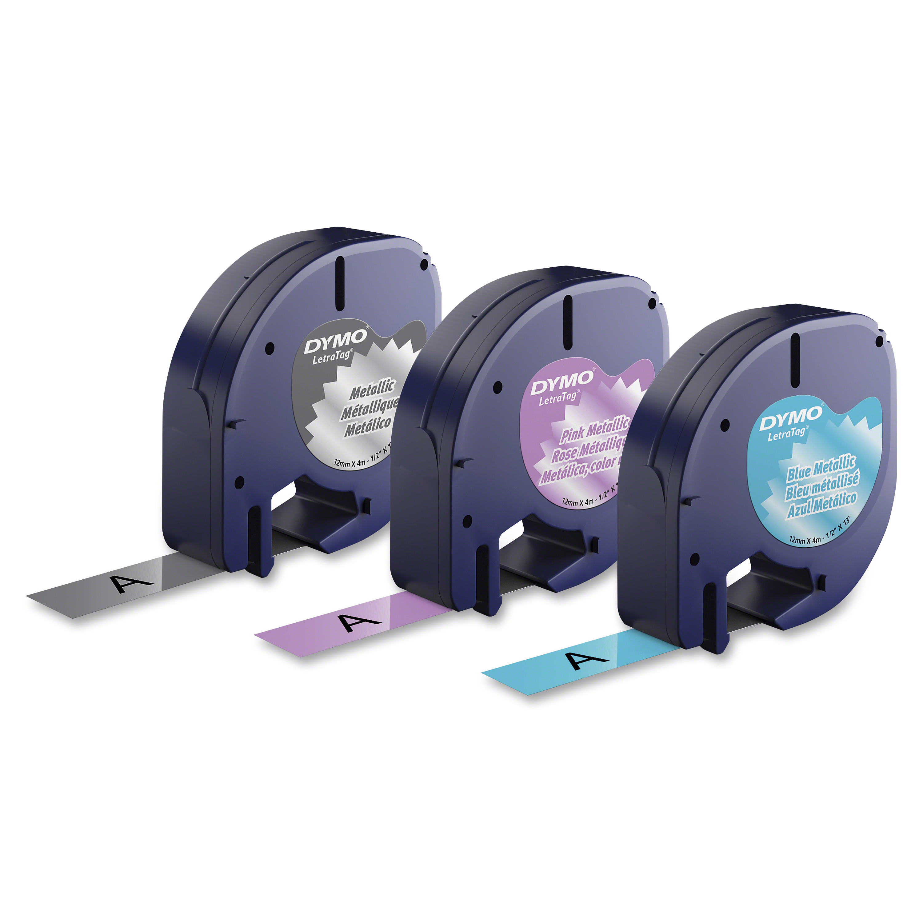 dymo metallic labels