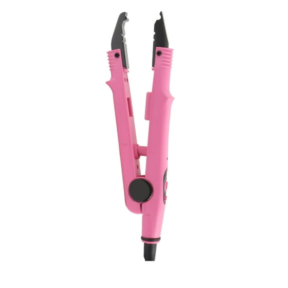 Hair Extension Iron Temperature Change Heated Connector Machine Keratin Tool 110‑240VUS Plug